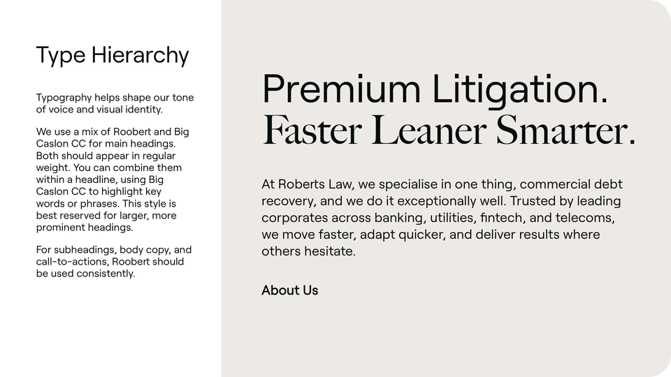 Roberts Law guidelines 06